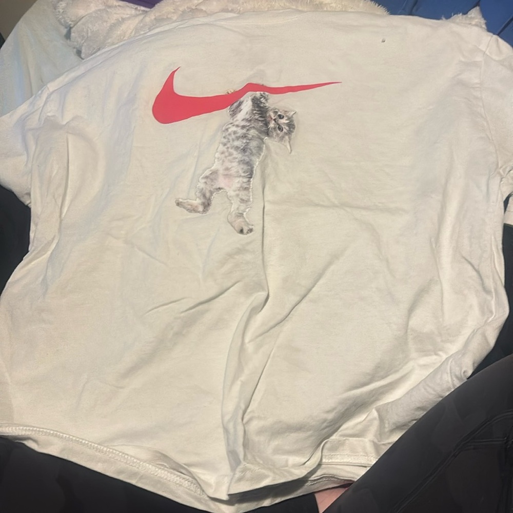 nike cat shirt